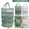 Hanging Mesh Drying Rack Folding Food Drying Net Multifunctional Drying Net for Clothes Toys Herbs Vegetables Fruits Fish Plants 1
