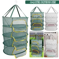 Hanging Mesh Drying Rack Folding Food Drying Net Multifunctional Drying Net for Clothes Toys Herbs Vegetables Fruits Fish Plants 1