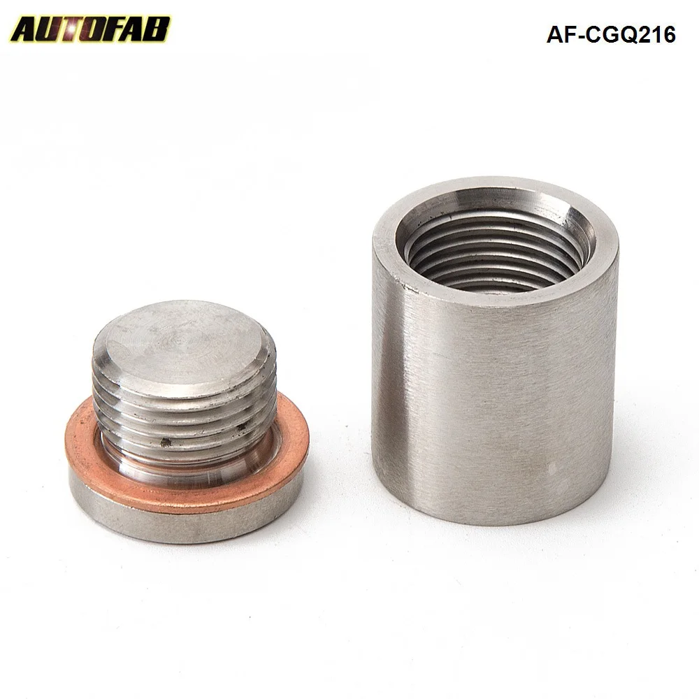 

Racing Sport 1" Stainless Steel Extended Bung (18mm x 1.5) & Plug for O2 Sensor AF-CGQ216
