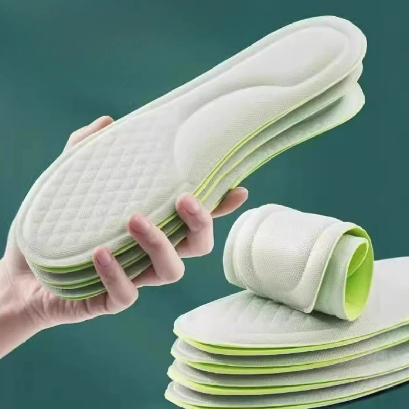 2/20pcs Memory Foam Orthopedic Insoles Unisex Deodorizing Insole Shoes Sports Absorbs Sweat Soft Antibacterial Shoe Accessories