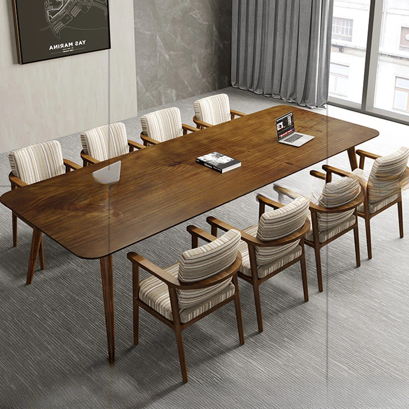 Study Design Meeting Table Laptop Computer Simplicity Home Conference Tables Storage Reception Tavolo Riunioni Furniture OK50HY