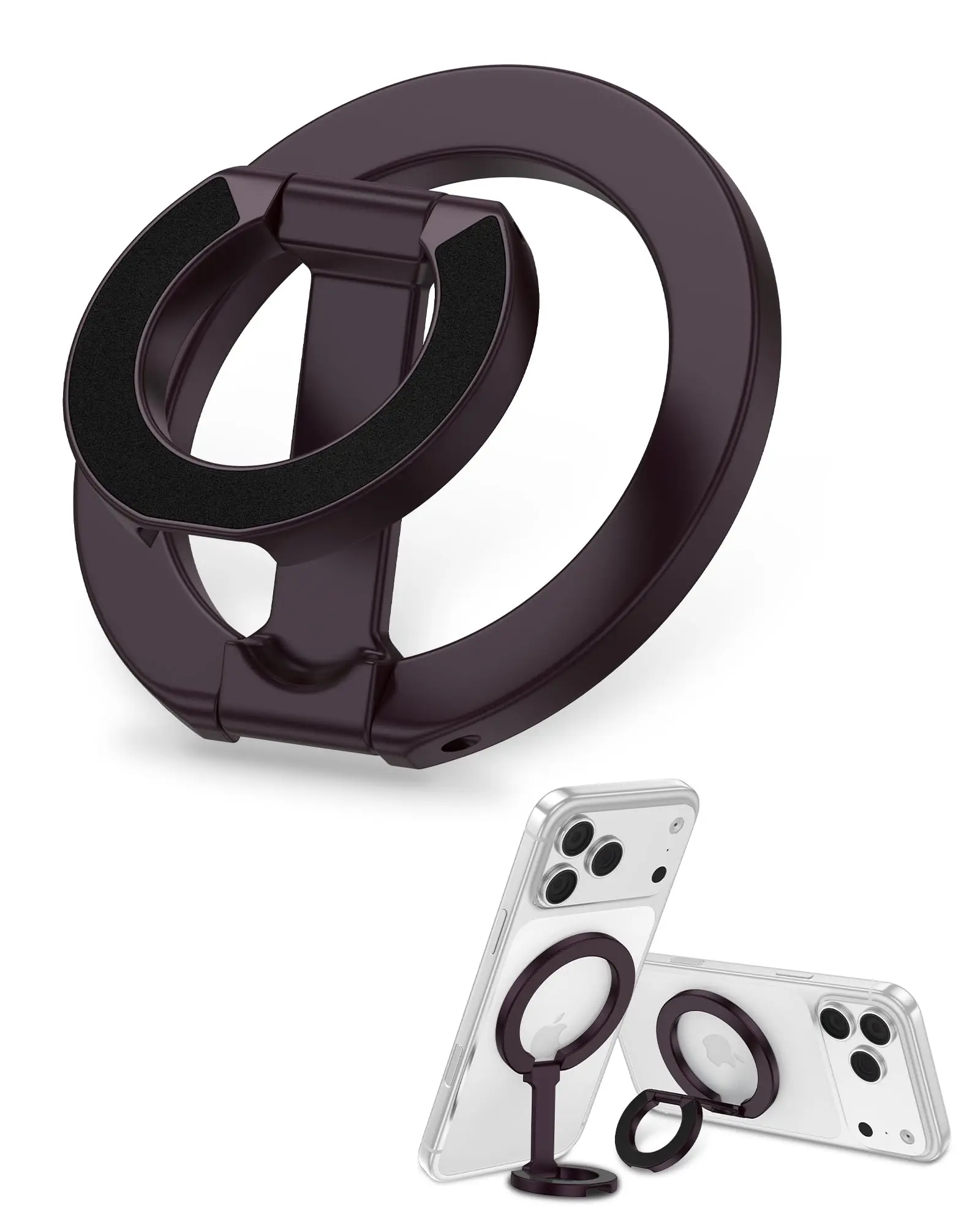 Magnetic Dual-Sided Phone Grip and Stand