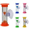 24TD 2Minute Hourglasses Timer With Suction Cup Shower Tooth Brushing Timer 1