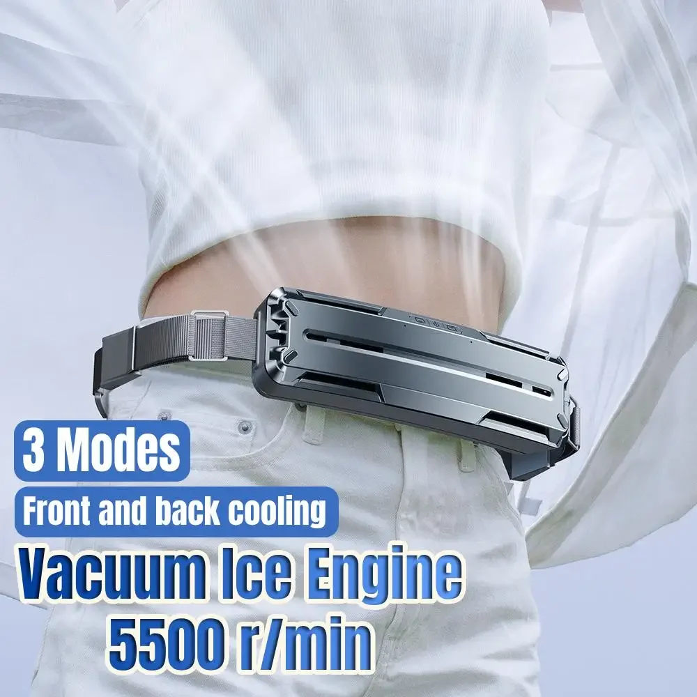 

Портативный штатив-вентилятор 2024 дюйма для занятий спортом на открытом воздухе, с креплением на ремень, охлаждающий перезаряжаемый вентилятор кондиционера, мини-вентилятор с креплением на талию, 3 режима