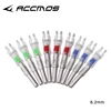 6/12pcs Archery ID 6.2 mm Lighted Arrow Nock LED Arrow Tail Accessory for Shooting Hunting 1