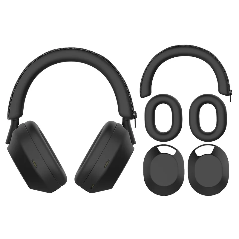 Adatto Per Cuffie Sony Wh-1000Xm5 Auricolari Copertura Protettiva Copertura Del Cappuccio Dell'Orecchio Copertura Della Fascia Copertura Della Fascia 
