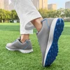 New Men Golf Shoes Non Slip Lightweight Golfers Shoes Comfortable Sneakers for Walking Waterproof 2