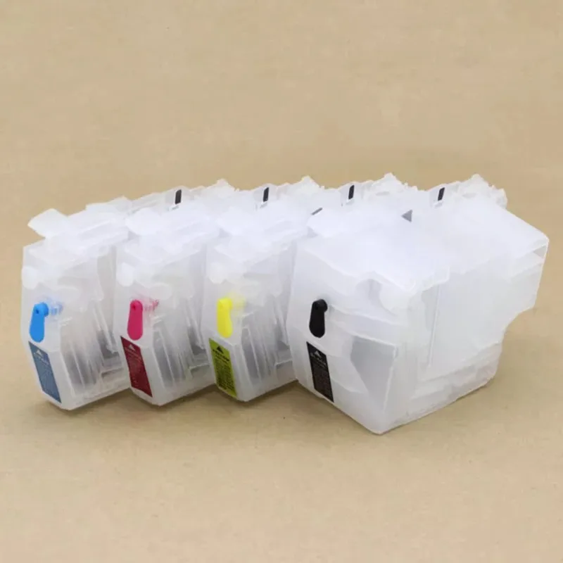 칩 없는 빈 리필 잉크 카트리지, 브라더 MFC-J2330DW MFC-J2730DW MFC-J3530DW MFCJ-3930DW, LC3919, LC3619, 4 색