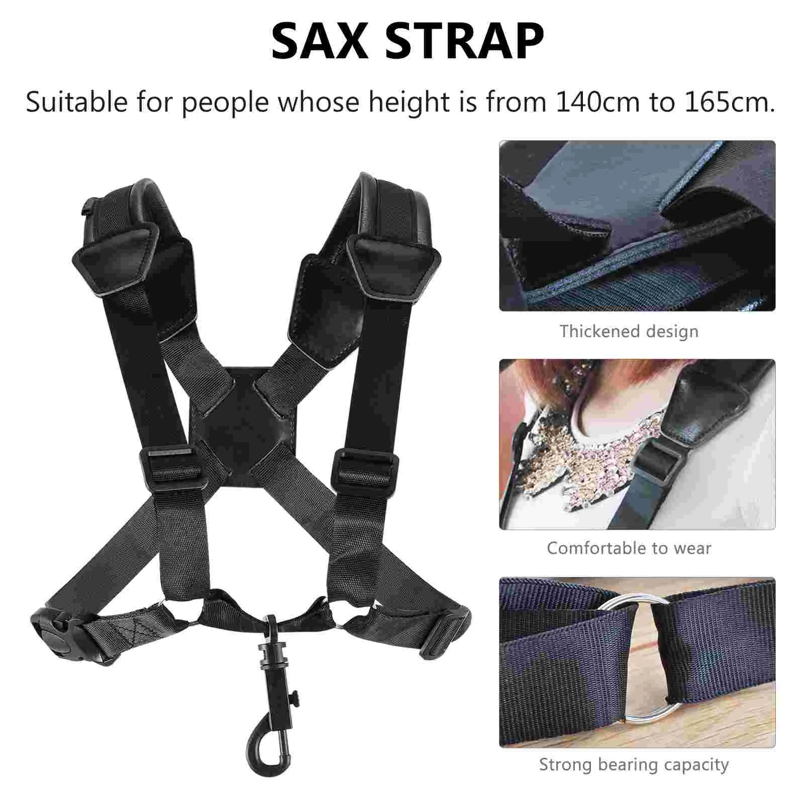 

Saxophone Shoulders Strap Tenor Saxophone Strap Instrument Accessory