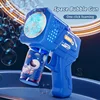 Children's Handheld Automatic Porous Space Bubble Gun Outdoor Entertainment Toy [Without Bubble Water] 3