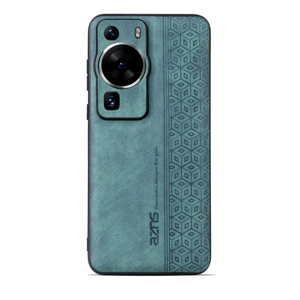 Ultrathin Leather Cube Pattern Shockproof Phone Case