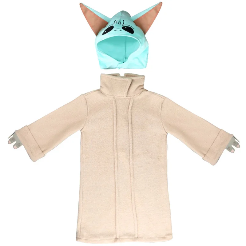 Abbigliamento Anime Arriva Carino Yoda-Baby Costume Carnevale Festa Di Compleanno Natale Capodanno Bambini Anime Cosplay Halloween Divertente