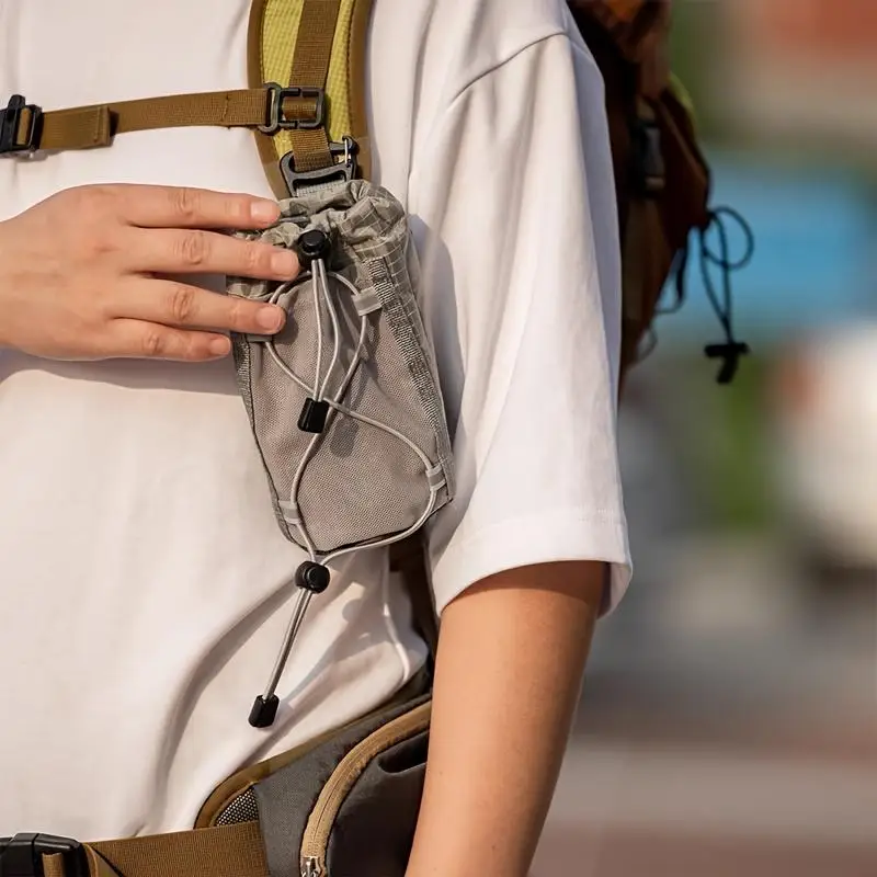 Outdoor Hanging Bag Sports Backpack Shoulder Strap Hanging Bag Mobile Phone Accessory Storage Bag Running Climbing Hiking