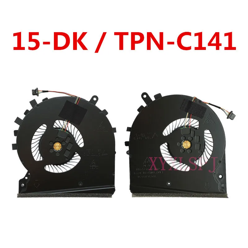 Fãs refrigerando do processador central gpu do portátil para hp