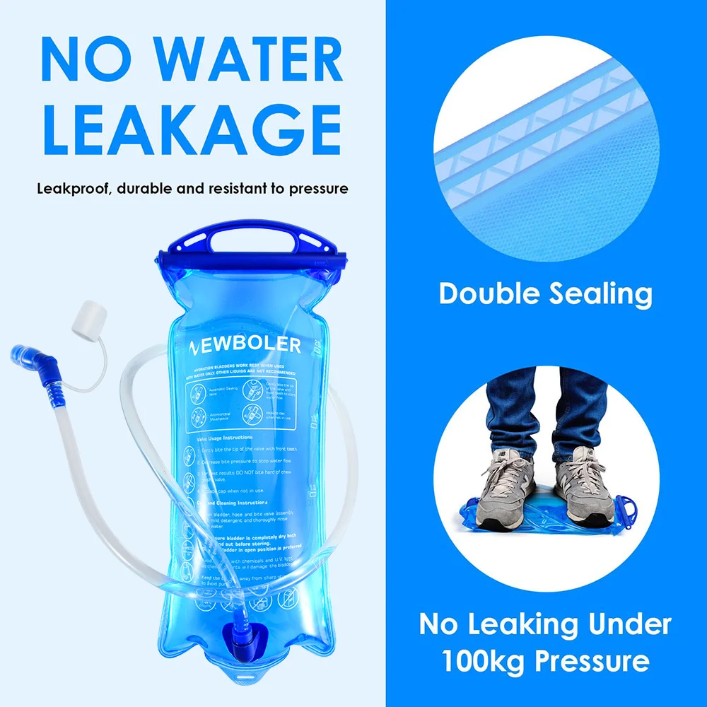 Water Bag 1.5L 2L 3L Sports Backpack Bicycle Riding