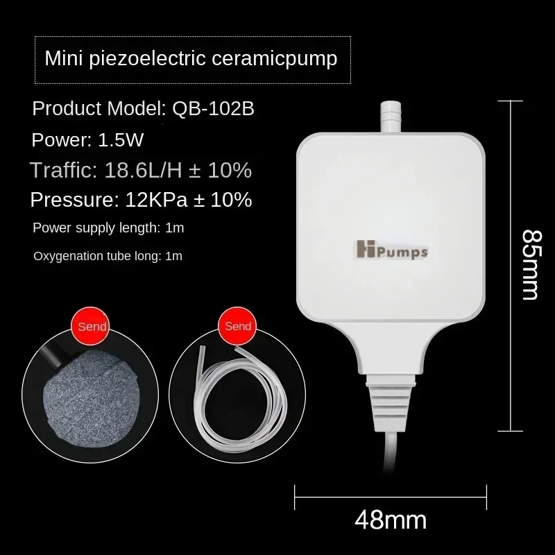 Ultra silent Aquarium air pump Air compressor Oxygen Airpump Single amp Double Outlet 220-240V 5