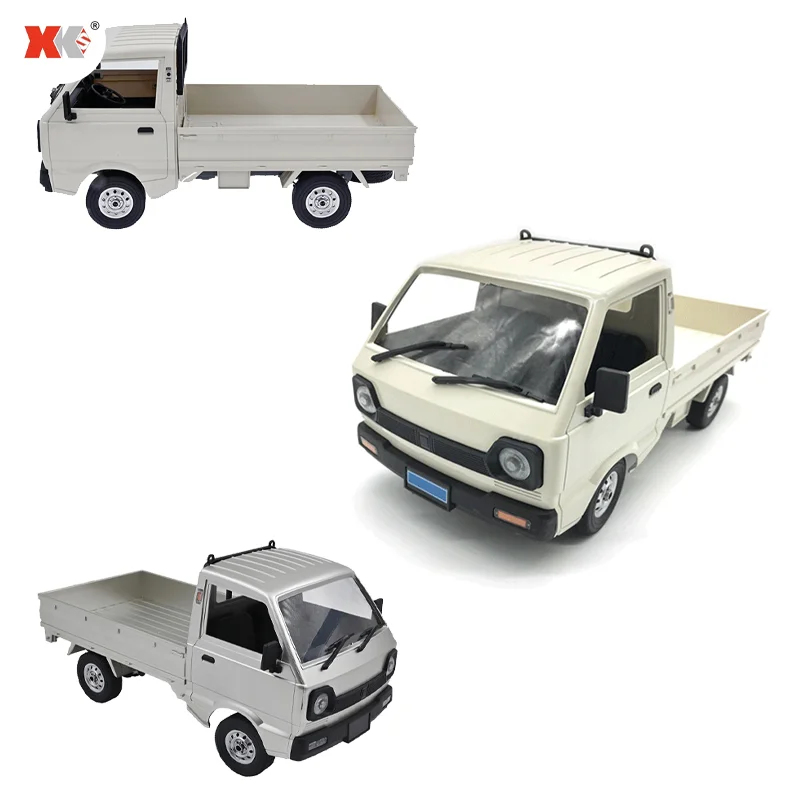 WPL D12 1/10 RC Car D32 D22 D42 1/16 D12Mini Remote Control Awd On Road Led Light Climbing Truck RC Drift Toy Car Gift for Boy 6
