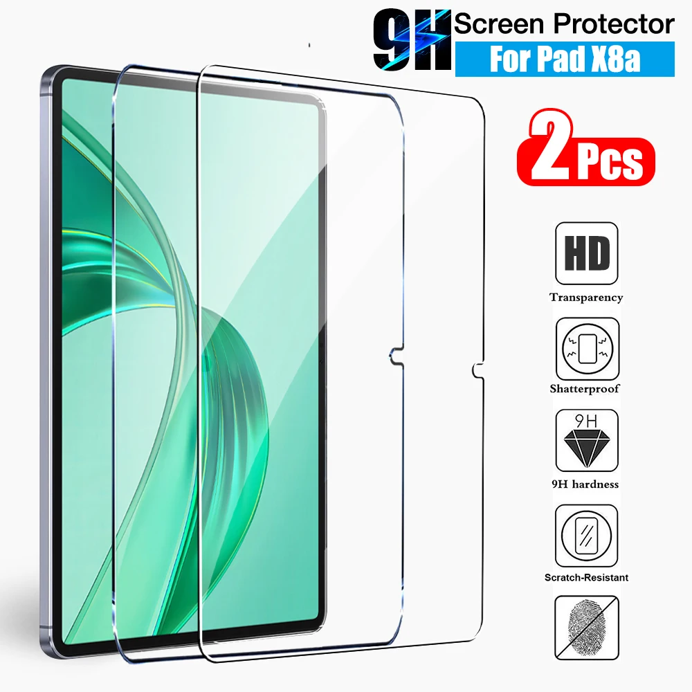 Enhanced Tempered Glass Screen Protector for 11-Inch Tablets - 2 Pack