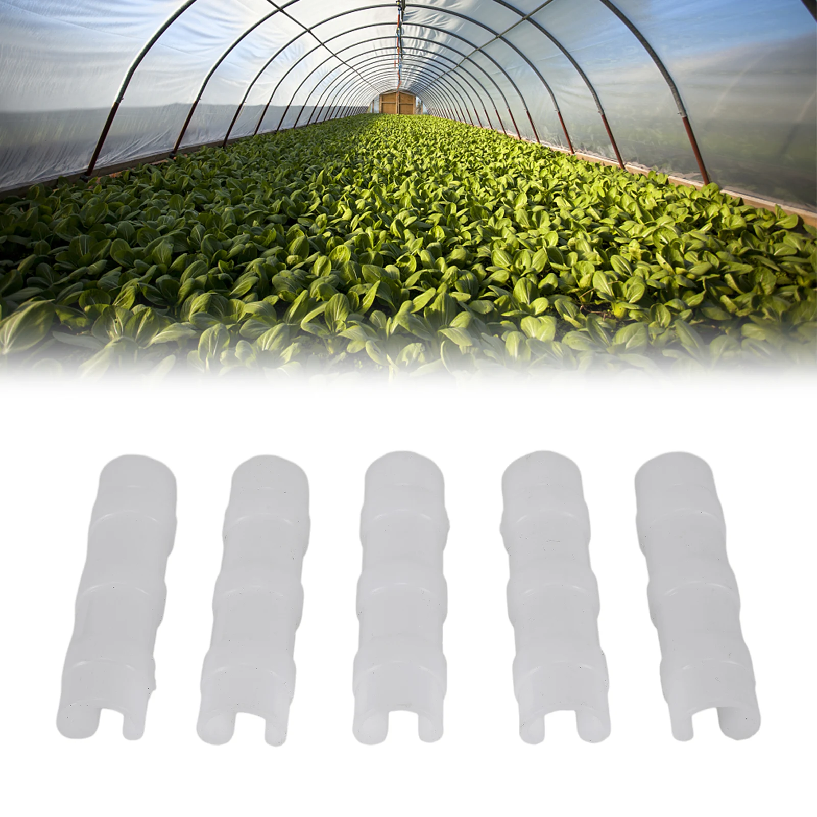 

20Pcs 19/20/25mm Clip Plant Greenhouse Film Clips Fixed Pipe Frame Tube Clamp Shade Accessories Outdoor Tools Garden Accessories