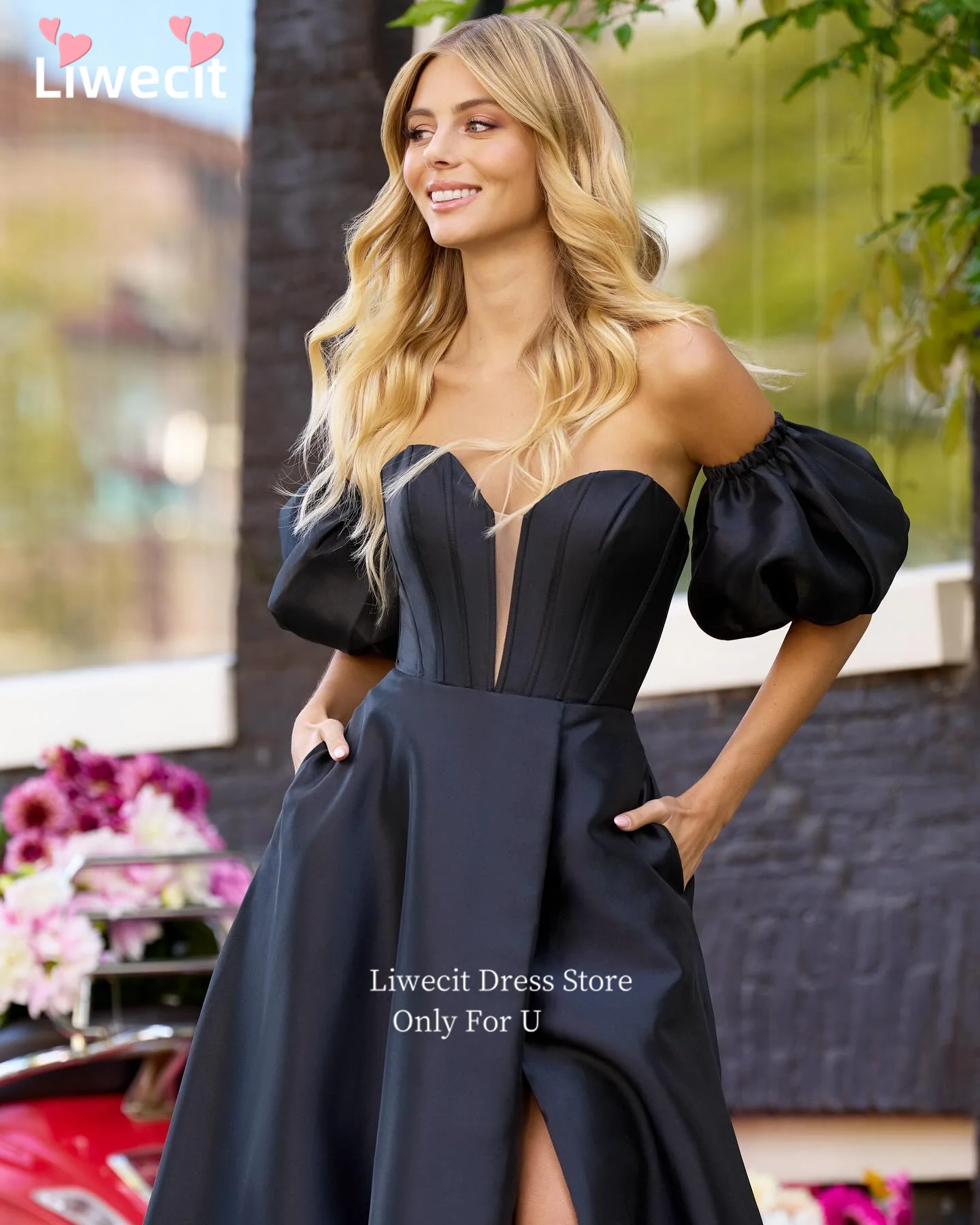 Рисунок 2 - Liwecit милое вечернее платье-трапеция