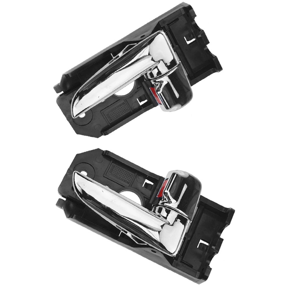 

Front Rear Car Interior Inside Door Handle Driver Left/Passenger Right Chrome For Kia Spectra 2004-2009 82610-2F000 82620-2F000