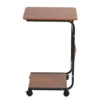 End Table, Rectangle Side Table, Night Stand with 2-Tier Storage Shelf and Fabric Storage Bag, Living Room Small Coffee Table 1
