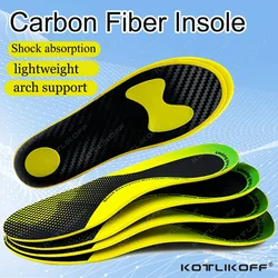 Enhanced Carbon Fiber Orthopedic Arch Support Insoles - S - 24.5cm