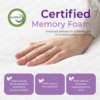 5-Inch Twin Cooling Gel Memory Foam Mattress, Medium Firm for Pressure Relief, CertiPUR-US Certified, Boxed Comfort 4