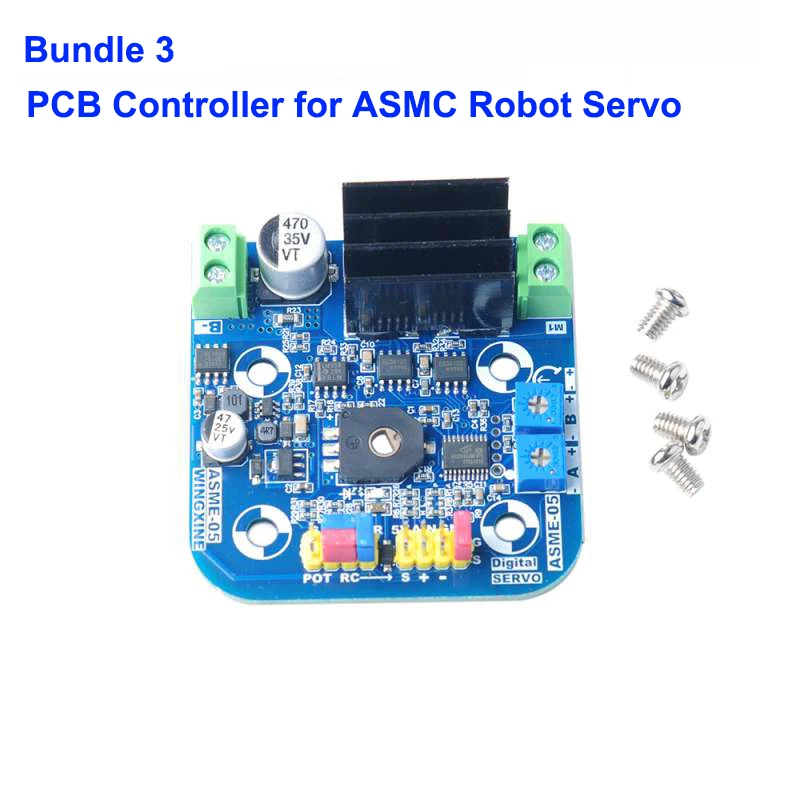 ASMC-05B/A Servo High Power Torque Support 12V~24V 180kg.cm /110kg.cm Large Robotic Manipulator/ Arm Plate ASMC-05B/A Upgraded