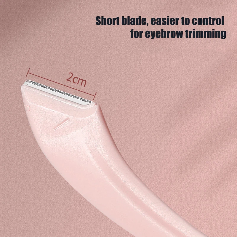 Eyebrow Trimmer Set Curved Eyebrow Trimmer Eyebrow Scissors With Comb Stainless Steel Razor Hair Scissors Brow Trimmer Set Make Up Tool