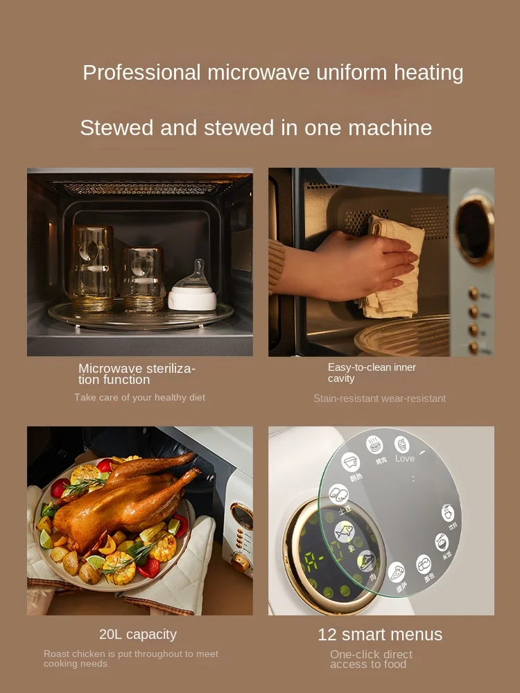 Horno microondas pequeño para el hogar, Mini tocadiscos mecánico,  multifuncional, integrado, oficial, nuevo, Pm20a1 - AliExpress