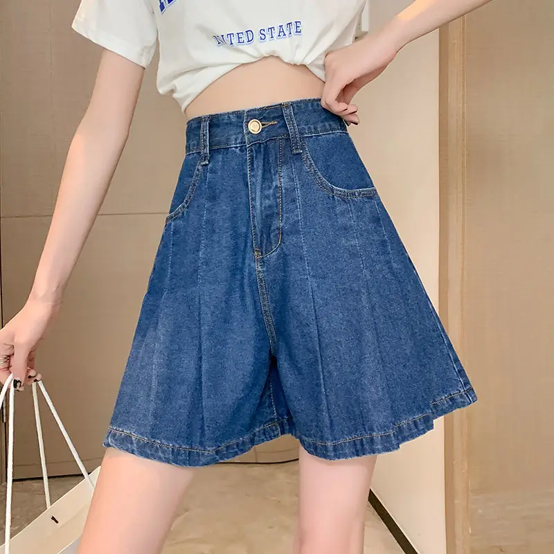 

Women's Denim Shorts Short Y2k Fashion Clothes for Summer Cheap Stuff Womens Clothing Trendyol Hot Pants Korean Streetwear Woman