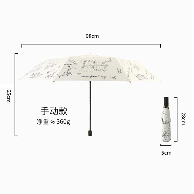 Yada Matematikai Funkció Tervezés Esernyő Parasol Redő Esős És Napsósák Nőknek Uv Szélálló Paragua Yd230012 - Image 6