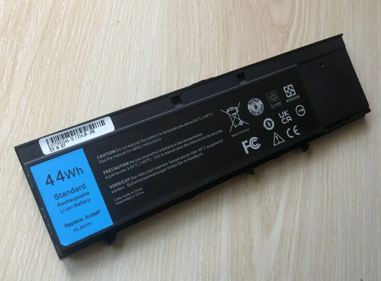 Bateria para Tablet pc Dell Latitude Xt3 Rv8mp H6t9r 1np0f 37hgh 11.4v 44wh - Imagem 3