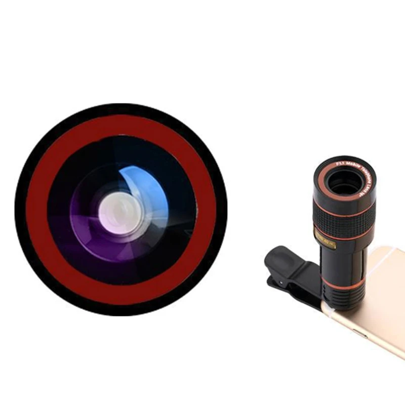 2022 New Universal 20X Clip-On Telephoto Telescope Camera Mobile Phone Zoom lens for most wide angle lens for mobile