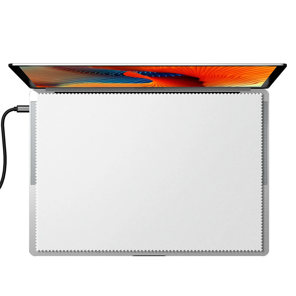 Keyboard Cover Laptop Protective Film Keyboard Cleaning Cloth 13/15/16in Compatible for MacBook Pro
