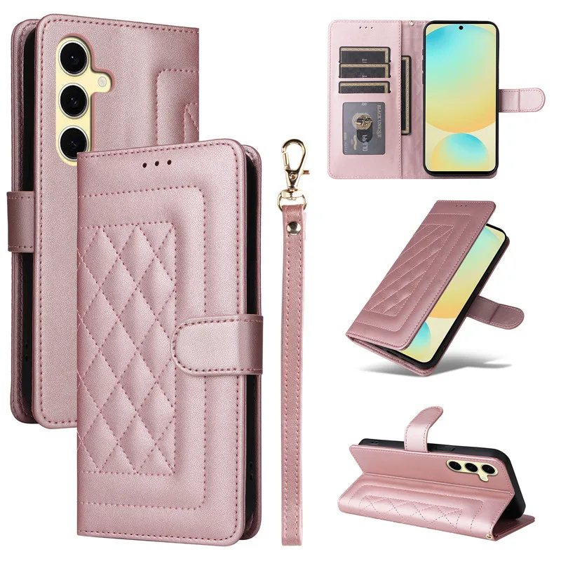 Elegant 3D Flip Leather Wallet Phone Case