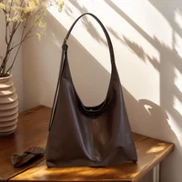 Nouveau sac fourre-tout Vintage grande capacité Simple sac à bandoulière pour femmes sac Hobo pour femme sac à bandoulière de transport 2