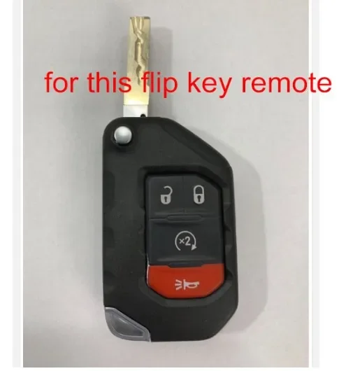 5color 4 Buttons silicone Remote Smart car Key Case Chain Cover Jeep Wrangler JL JLU Key Sleeve Protector Case key case key case cover
