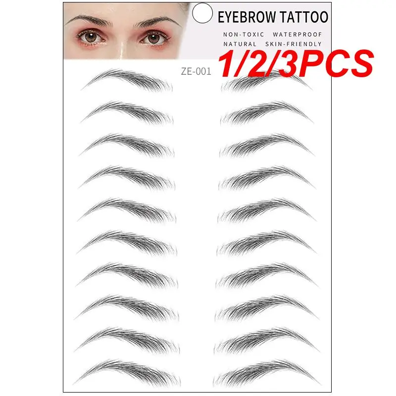 

Трафареты для бровей Microblading, 1/2/3 шт.