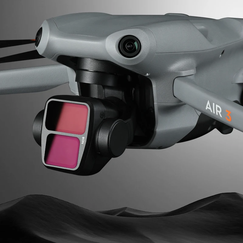 

Для DJI Air 3 объектив для беспилотника фильтр ND8 ND16 ND32 ND64 Оптическое стекло фильтры светильник набор снижение соответственно изображение великолепный комплект