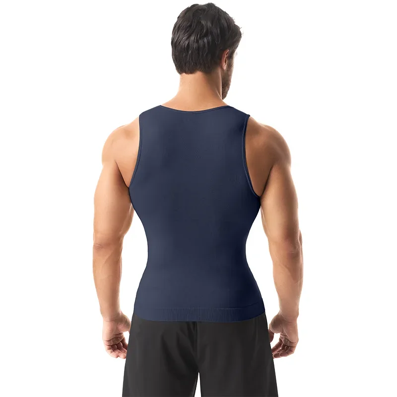 Model wearing compression tank top
