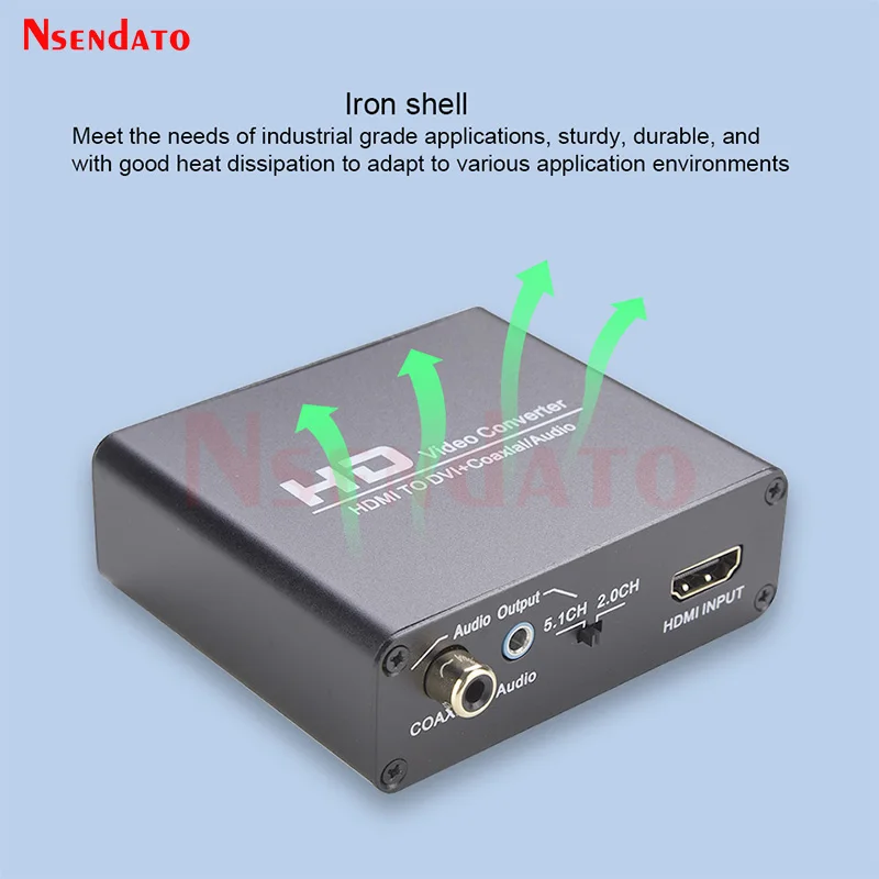 HDMI 남성-여성 DVI 비디오 박스 어댑터 컨버터 HDMI DVI 비디오 어댑터 (3.5mm 동축 케이블 포함) PS3 XBOX360 블루레이 DVD HDTV용