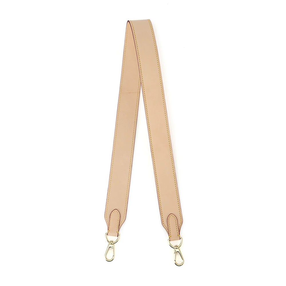 Shoulder strap accessories vegetable tanned cowhide bag replacement shoulder strap short wide strap leather women's bag strap