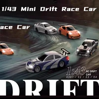 2.4G RC Drift Car 1/43 4WD Remote Control Car High Speed Four Wheel Drive Radio Controlled Mini Racing Car Model Boy Toy Gift 2
