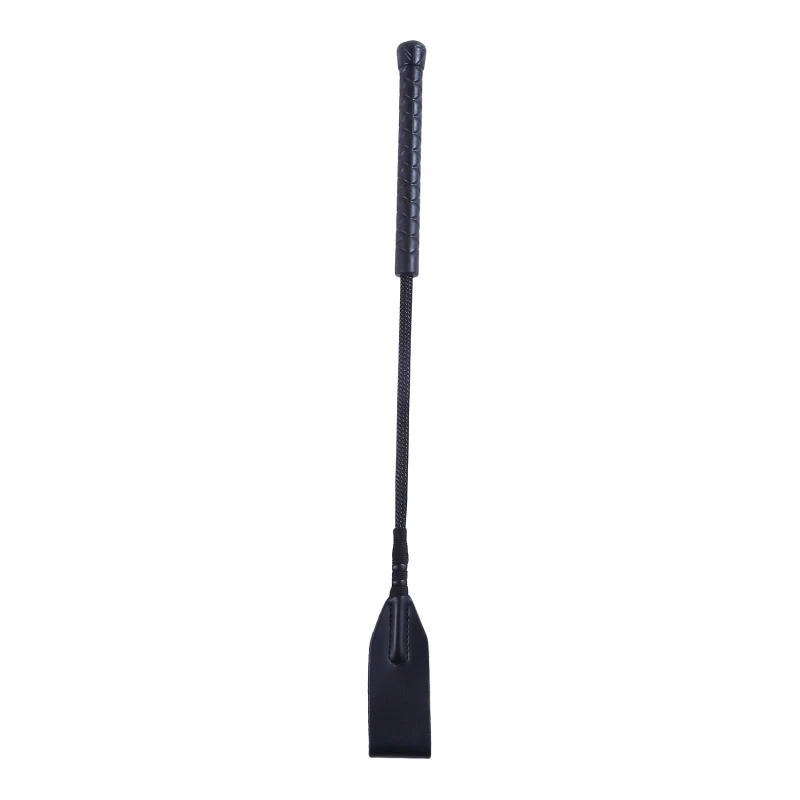 With Handle Racing PU Leather Stage Performance Props Outdoor Lash Supplies Riding Crop Portable Lightweight Pointer Horse Whip