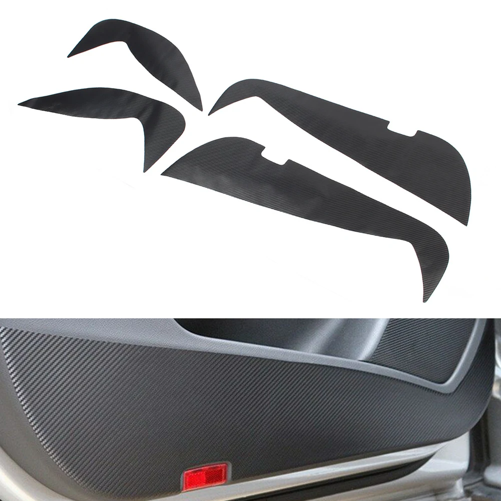 

4 Pcs Car Door Anti Kick Pad Protection Cover For Mercedes Benz GLA X156 GLA220 GLA250 2014 2015 2016 2017 2018