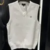 ST ANDREWS 2024 New Men's Golf Clothing Fashion Knitted Fabric Versatile Solid Color Casual Vest Vest 2