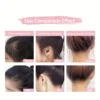Fruit Flavour Hair Wax Stick, Styling Wax For Smooth Wigs Non-greasy Styling Hair Pomade Stick For Flyaways Edge & Frizz Hair 2