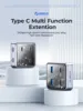 ORICO 4-Port USB Hub, Compact Zinc Alloy, High-Speed Data Transfer & Charging, Portable for Laptop, PC, Mac, and More 2